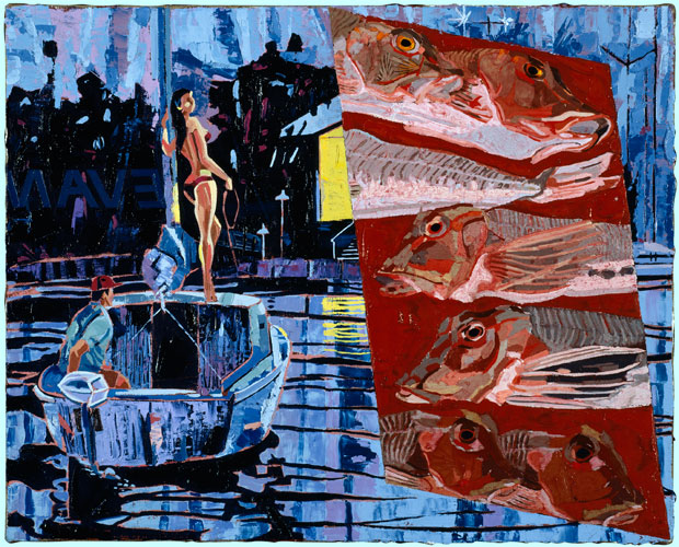 John Armstrong EVAN (1989) oil on linen 40 x 50 cm